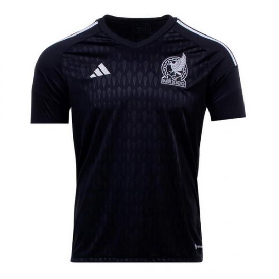 Camiseta Mexico Portero 2022 Negro - Haga un click en la imagen para cerrar
