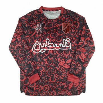 Camiseta Palestina Special Manga Larga 25-26 Rojo