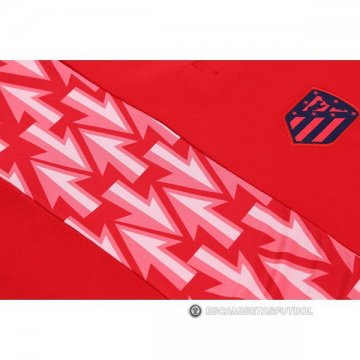 Camiseta Polo del Atletico Madrid 22-23 Rojo