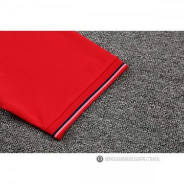 Camiseta Polo del Atletico Madrid 22-23 Rojo