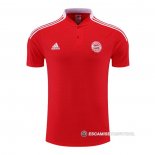 Camiseta Polo del Bayern Munich 22-23 Rojo