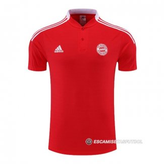 Camiseta Polo del Bayern Munich 22-23 Rojo