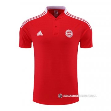 Camiseta Polo del Bayern Munich 22-23 Rojo