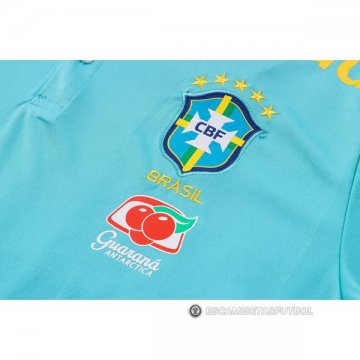 Camiseta Polo del Brasil 22-23 Azul