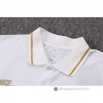 Camiseta Polo del Brasil 22-23 Blanco
