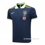 Camiseta Polo del Brasil 23-24 Azul