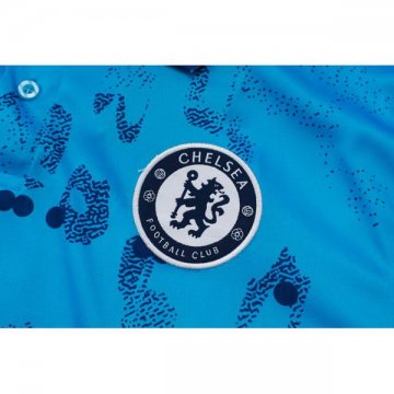 Camiseta Polo del Chelsea 2024-2025 Azul