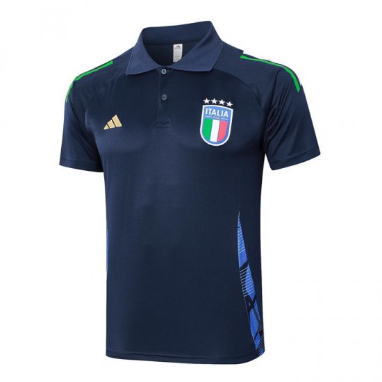Camiseta Polo del Italia 24-25 Azul - Haga un click en la imagen para cerrar