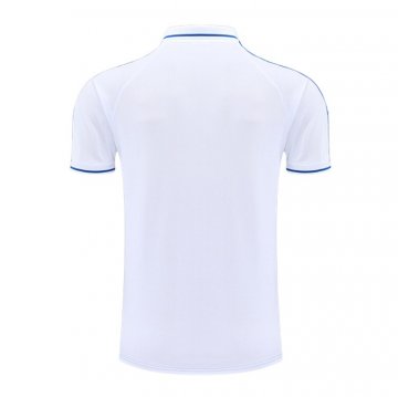 Camiseta Polo del Juventus 22-23 Blanco y Azul