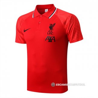Camiseta Polo del Liverpool 2022-23 Rojo
