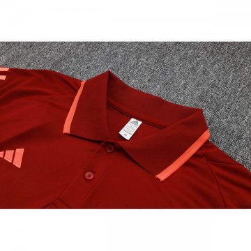 Camiseta Polo del Manchester United 2023-24 Rojo