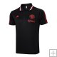 Camiseta Polo del Manchester United 23-24 Negro