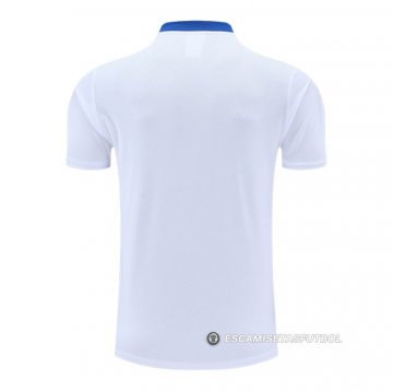 Camiseta Polo del Real Madrid 22-23 Blanco y Azul