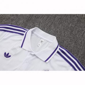 Camiseta Polo del Real Madrid 25-26 Blanco Purpura