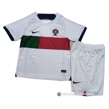 Camiseta Portugal 2ª Nino 2022