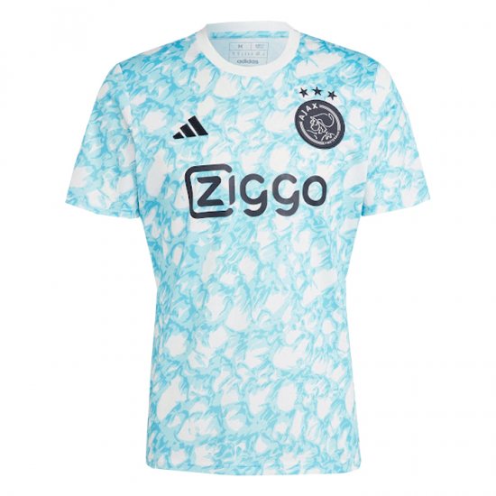 Camiseta Pre Partido del Ajax 2023 Azul - Haga un click en la imagen para cerrar