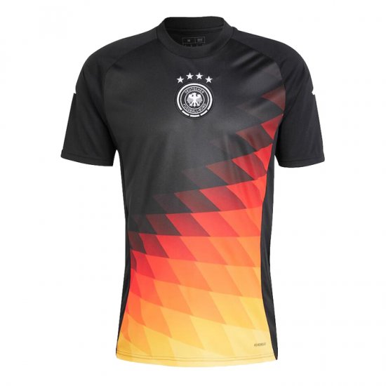 Camiseta Pre Partido del Alemania 2024 Negro - Haga un click en la imagen para cerrar