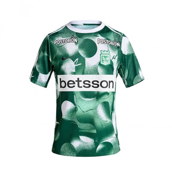 Camiseta Pre Partido del Atletico Nacional 2025 - Haga un click en la imagen para cerrar