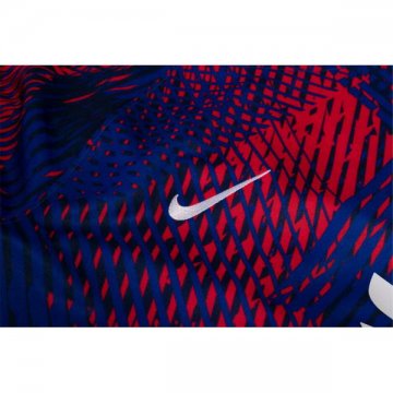 Camiseta Pre Partido del Paris Saint-Germain 2022 Azul y Rojo
