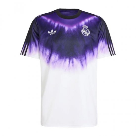 Camiseta Pre Partido del Real Madrid CNY 2024 Blanco - Haga un click en la imagen para cerrar
