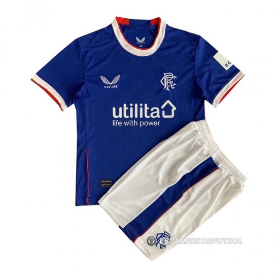 Camiseta Rangers 1ª Nino 2022 - Haga un click en la imagen para cerrar