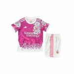 Camiseta Real Madrid Dragon Nino 25-26 Rosa