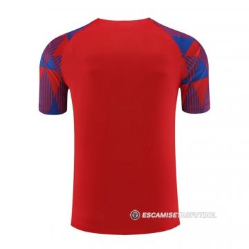 Camiseta de Entrenamiento Barcelona 23-24 Rojo