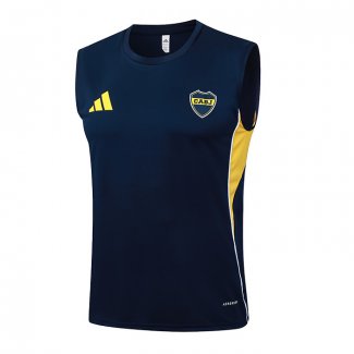 Camiseta de Entrenamiento Boca Juniors Sin Mangas 25-26 Azul