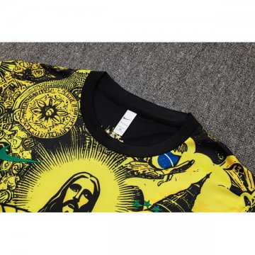Camiseta de Entrenamiento Brasil Jesus 24-25 Amarillo
