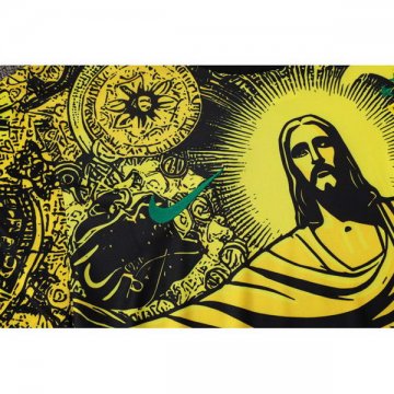 Camiseta de Entrenamiento Brasil Jesus 24-25 Amarillo