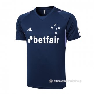 Camiseta de Entrenamiento Cruzeiro 23-24 Azul