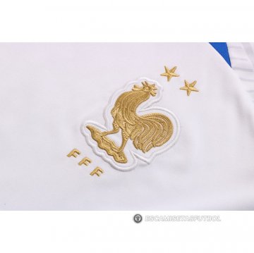 Camiseta de Entrenamiento Francia 22-23 Blanco