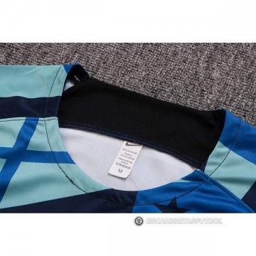 Camiseta de Entrenamiento Inter Milan 22-23 Azul