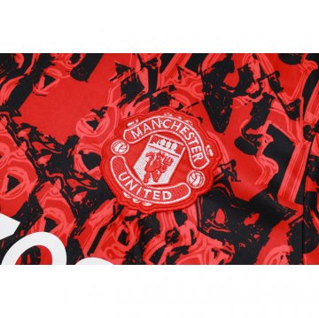 Camiseta de Entrenamiento Manchester United 2023-24 Rojo