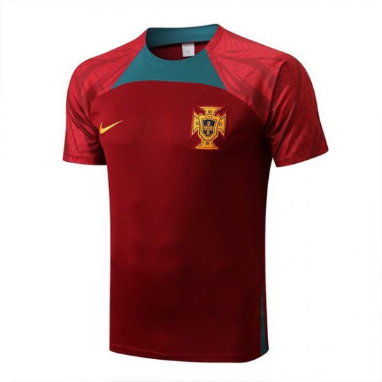 Camiseta de Entrenamiento Portugal 22-23 Rojo - Haga un click en la imagen para cerrar