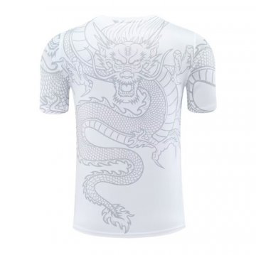 Camiseta de Entrenamiento Real Madrid Dragon 24-25 Blanco