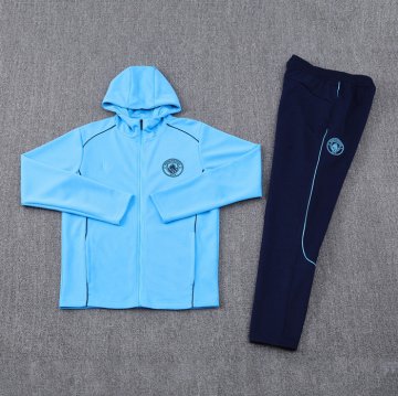 Chandal con Capucha del Manchester City 2024-25 Azul