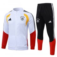 Chandal de Chaqueta del Alemania 25-26 Blanco
