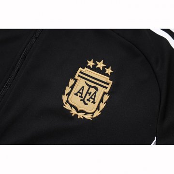 Chandal de Chaqueta del Argentina 25-26 Negro