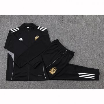 Chandal de Chaqueta del Argentina Nino 25-26 Negro