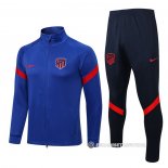 Chandal de Chaqueta del Atletico Madrid 22-23 Azul