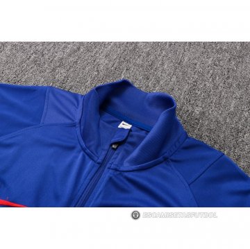 Chandal de Chaqueta del Atletico Madrid 22-23 Azul