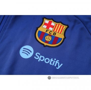 Chandal de Chaqueta del Barcelona 2022-2023 Azul