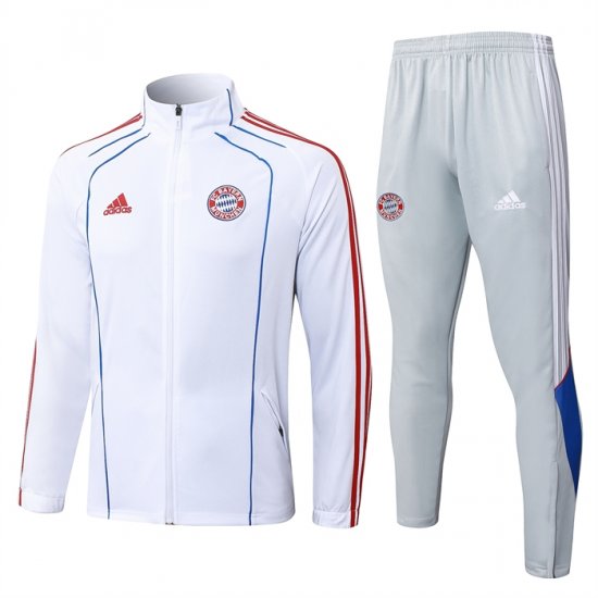 Chandal de Chaqueta del Bayern Munich Nino 25-26 Blanco - Haga un click en la imagen para cerrar