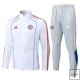 Chandal de Chaqueta del Bayern Munich Nino 25-26 Blanco