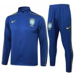 Chandal de Chaqueta del Brasil 2024-25 Azul