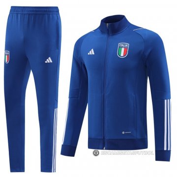 Chandal de Chaqueta del Italia 2022 Azul
