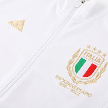 Chandal de Chaqueta del Italia 2023-24 Blanco