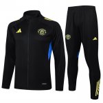 Chandal de Chaqueta del Manchester United Nino 25-26 Negro Amarillo