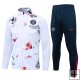 Chandal de Chaqueta del Paris Saint-Germain 2024-25 Blanco
